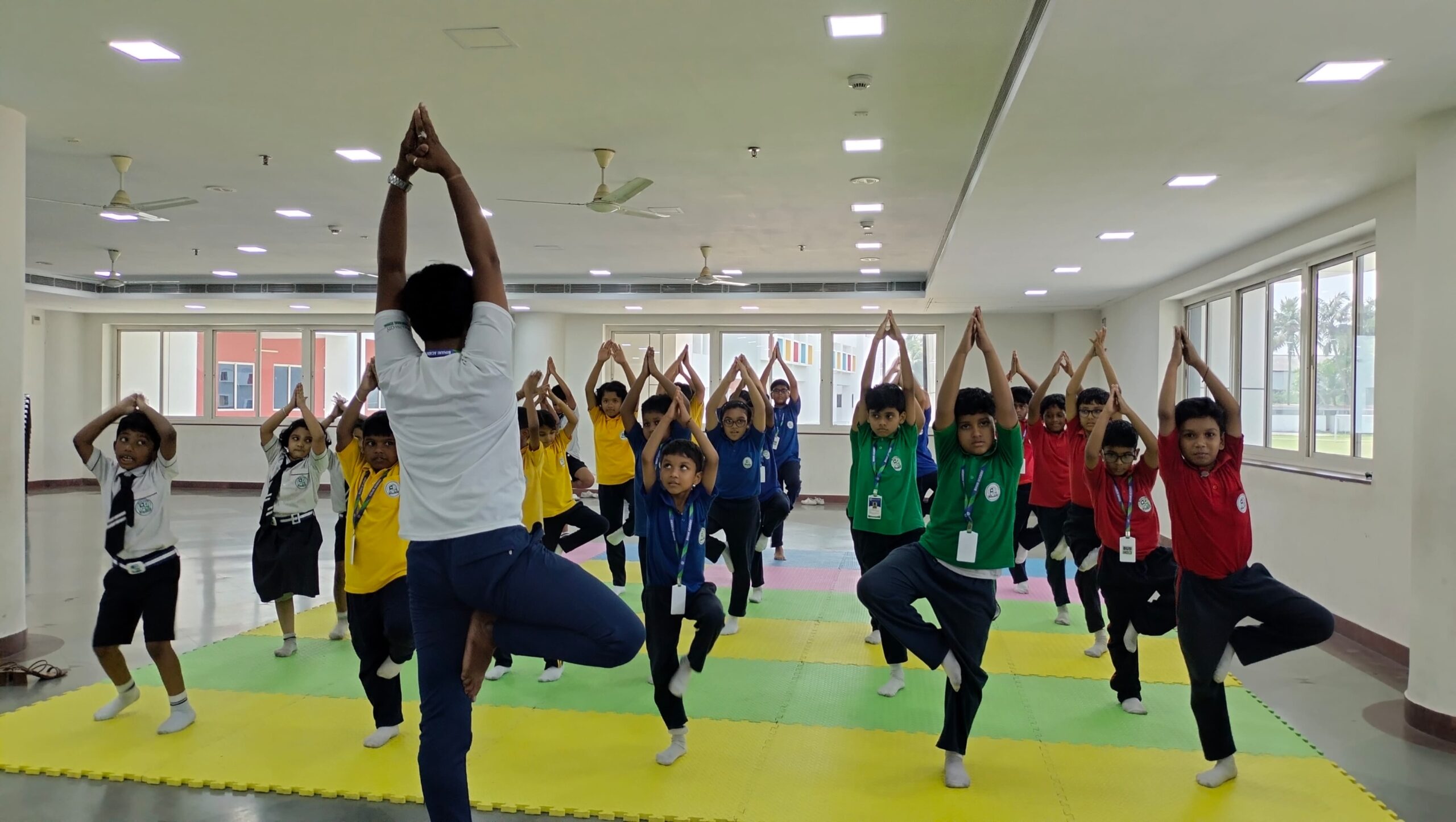 Bihani Academy Organizes Free Yoga Session and Launches “NAMO FIT India Club” for Promoting Fitness